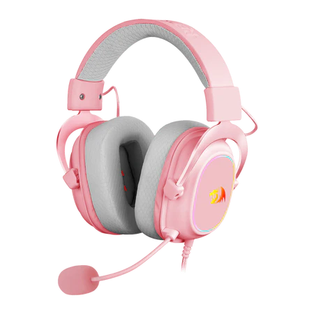 Redragon H510 Zeus-X RGB Wired Gaming Headset - Pink Redragon H510 Zeus-X RGB Wired Gaming Headset - Pink